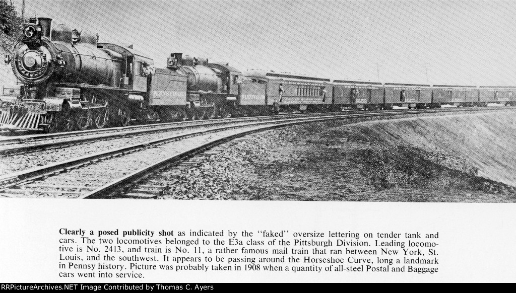 "Pennsy Steam And Semaphores," Page 44, 1974